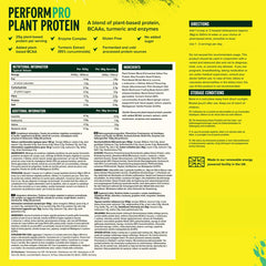 Vivo Life Perform PRO Plant Protein Madagascan Vanilla 936g