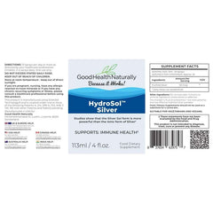 Good Health Naturally HydroSol Silver Spray 120ml