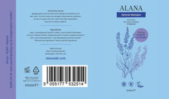 Alana Natural Shampoo Relaxing English Lavender 100ml (Travel Size)