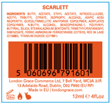 London Grace Scarlett Manicure Gift Set