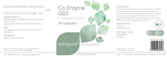 Nutrigold Co Enzyme Q10 30mg 30s