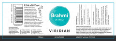 Viridian Brahmi Extract 60s