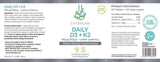 Cytoplan Daily D3 + K2 60s