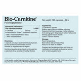 Pharma Nord Bio-Carnitine 250mg 125s