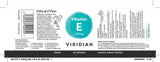 Viridian Vitamin E 330mg 30s