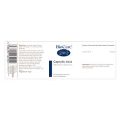 BioCare Caprylic Acid 90s
