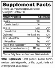 Designs For Health Pure Paleo Bone Broth Protein Chocolate 810g