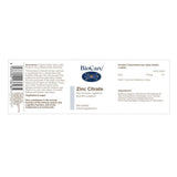 BioCare Zinc Citrate 180s