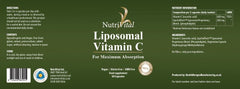 Nutrivital Liposomal Vitamin C 60s