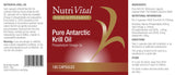 Nutrivital Pure Antarctic Krill Oil 180s