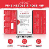 Nutratea Pine Needle & Rose Hip Tea Bags 20s