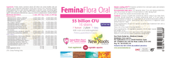 New Roots Herbal Femina Flora Oral 30s