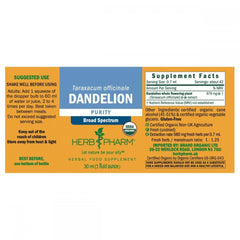 Herb Pharm Dandelion 30ml