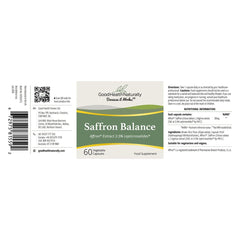 Good Health Naturally Saffron Balance 60s