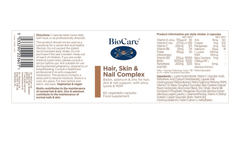 BioCare Hair, Skin & Nail Complex 60s
