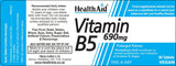 Health Aid Vitamin B5 690mg 30s