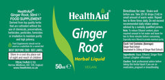 Health Aid Ginger Root 50ml