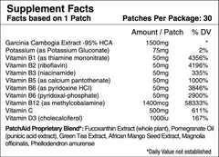 PatchAid Metabolism Plus Patch 30s