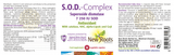 New Roots Herbal S.O.D. Complex Superoxide Dismutase 30s