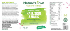 Nature's Own Hair, Skin & Nails 60s