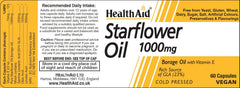 Health Aid Starflower Oil 1000mg 60s