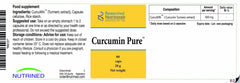 Researched Nutritionals Curcumin Pure 60s