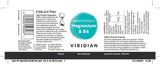 Viridian High Potency Magnesium & B6 30s