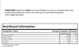 PatchMD Tri-Mag Night Complex 30 Day Supply