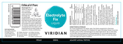 Viridian Electrolyte Fix 200ml