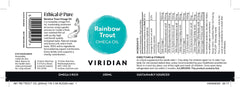 Viridian Rainbow Trout Omega Oil 200ml