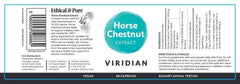 Viridian Horse Chestnut Extract 60s