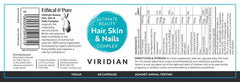 Viridian Ultimate Beauty Hair, Skin & Nails Complex 60s