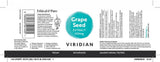 Viridian Grape Seed Extract 100mg 30s
