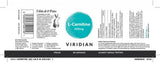 Viridian L-Carnitine 500mg 30s