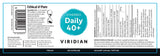 Viridian Synerbio Daily 40+ 60s