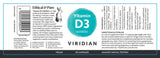 Viridian Vitamin D3 4000iu 30s