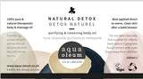 Aqua Oleum Natural Detox Purifying & Cleansing Body Oil 100ml