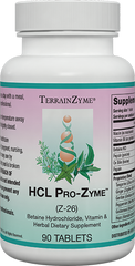 Apex Energetics - TerrainZyme HCL Pro Zyme (Z26) - 90 Tablets