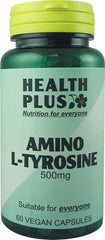 Health Plus Amino L-Tyrosine 500mg