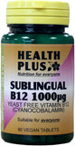 Health Plus B12 1000µg Sublingual