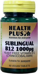 Health Plus B12 1000µg Sublingual