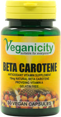Veganicity Beta Carotene 15mg