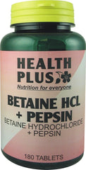 Health Plus Betaine HCL + Pepsin