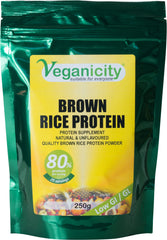 Veganicity Brown Rice Protein Powder (80%)