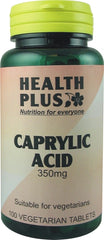 Health Plus Caprylic Acid 350mg