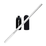 The Last Straw - CHARCOAL -  The reusable + portable telescopic straw with keychain case