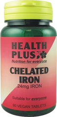 Health Plus Chelated Iron 24mg