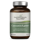 Good Health Naturally CurcuminX4000 With Fenugreek Seed Extract 180's