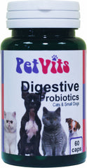 PetVits Digestive Probiotics - Cats & Small Dogs