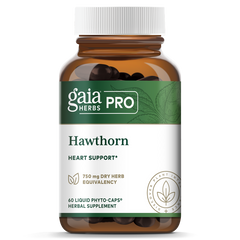 Gaia Herbs Hawthorn - 60 Liquid Capsules